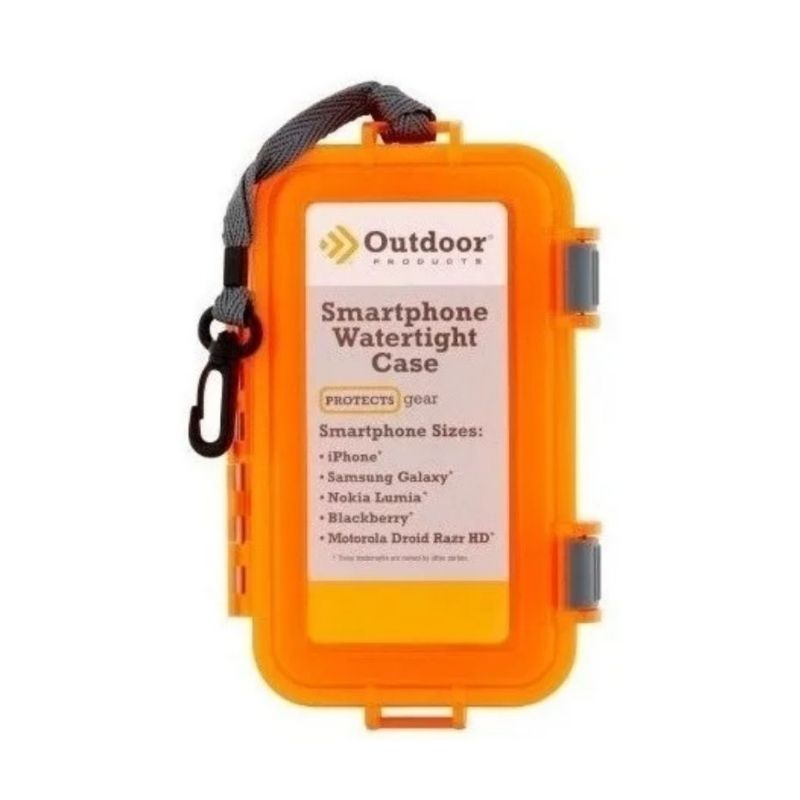 Caja Seca outdoor para celular Naranja