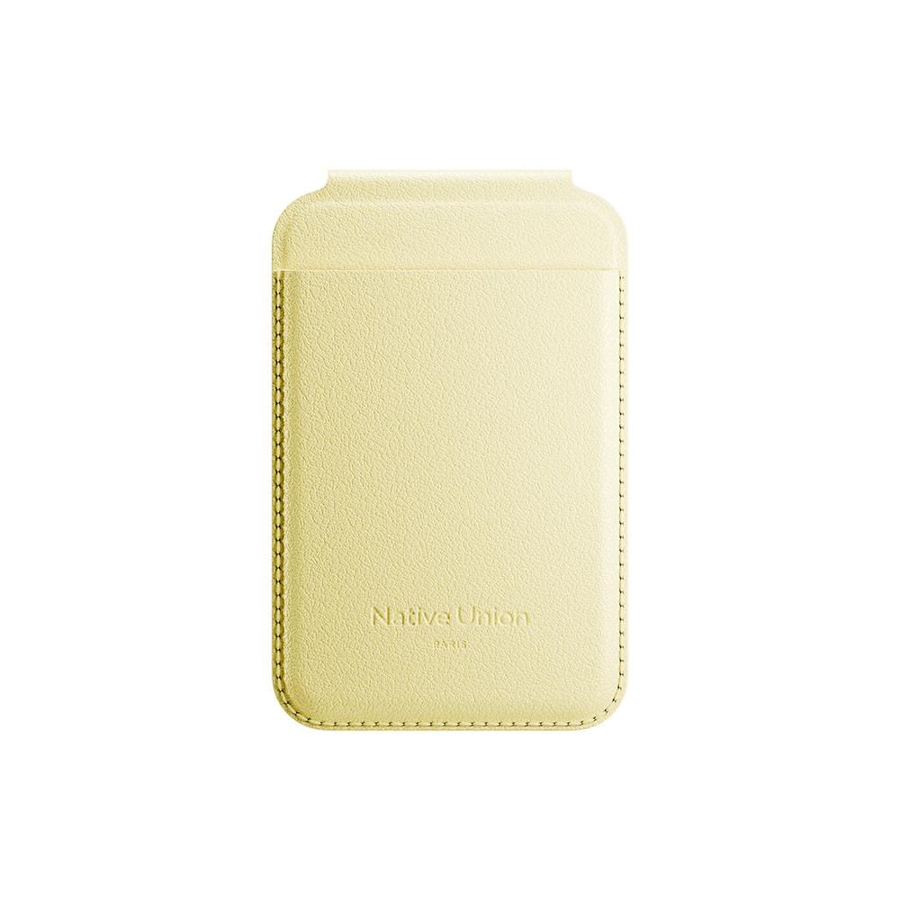 Tarjetero y Soporte Native Union Amarillo $649