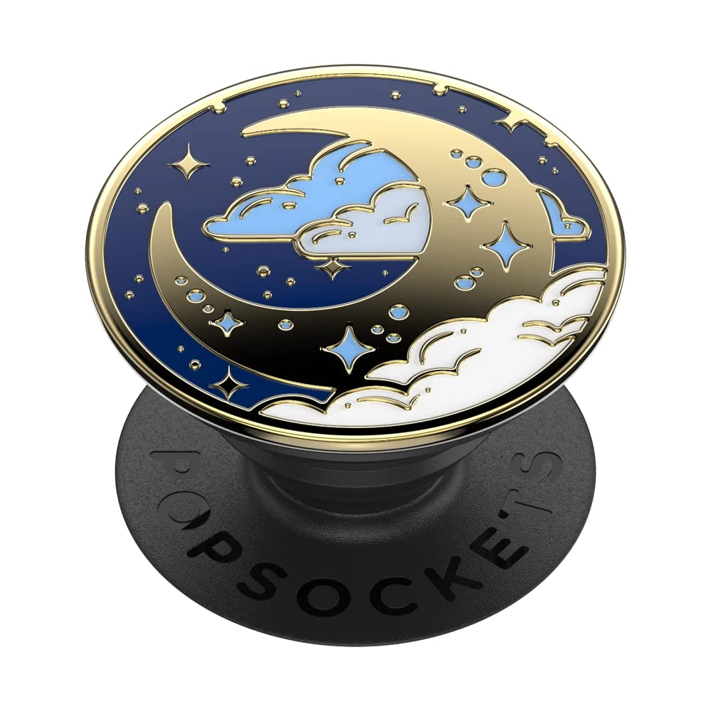 Empuñadura Para Teléfono Popsockets Esmaltada Fly Me To The Moon Con Soporte - Venta Internacional.