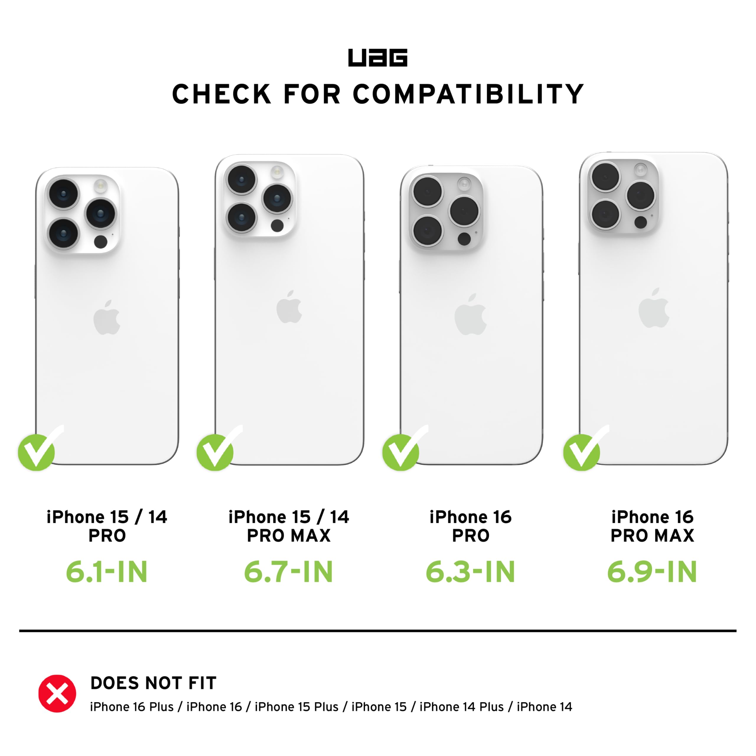 Foto 3 pulgar | Protector de Lente De Cámara Urban Armor Gear Diseñado Para Iphone - Venta Internacional