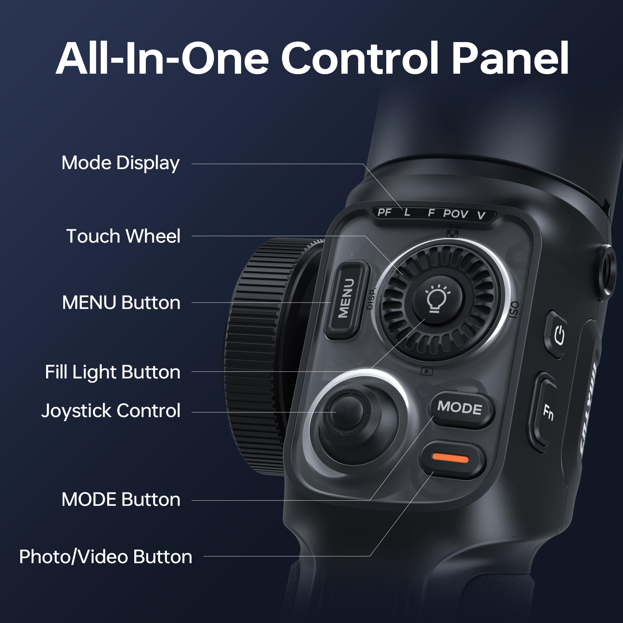 Foto 7 pulgar | Estabilizador De Cardán Zhiyun Smooth 5s Ai Pro Para Smartphone - Venta Internacional.