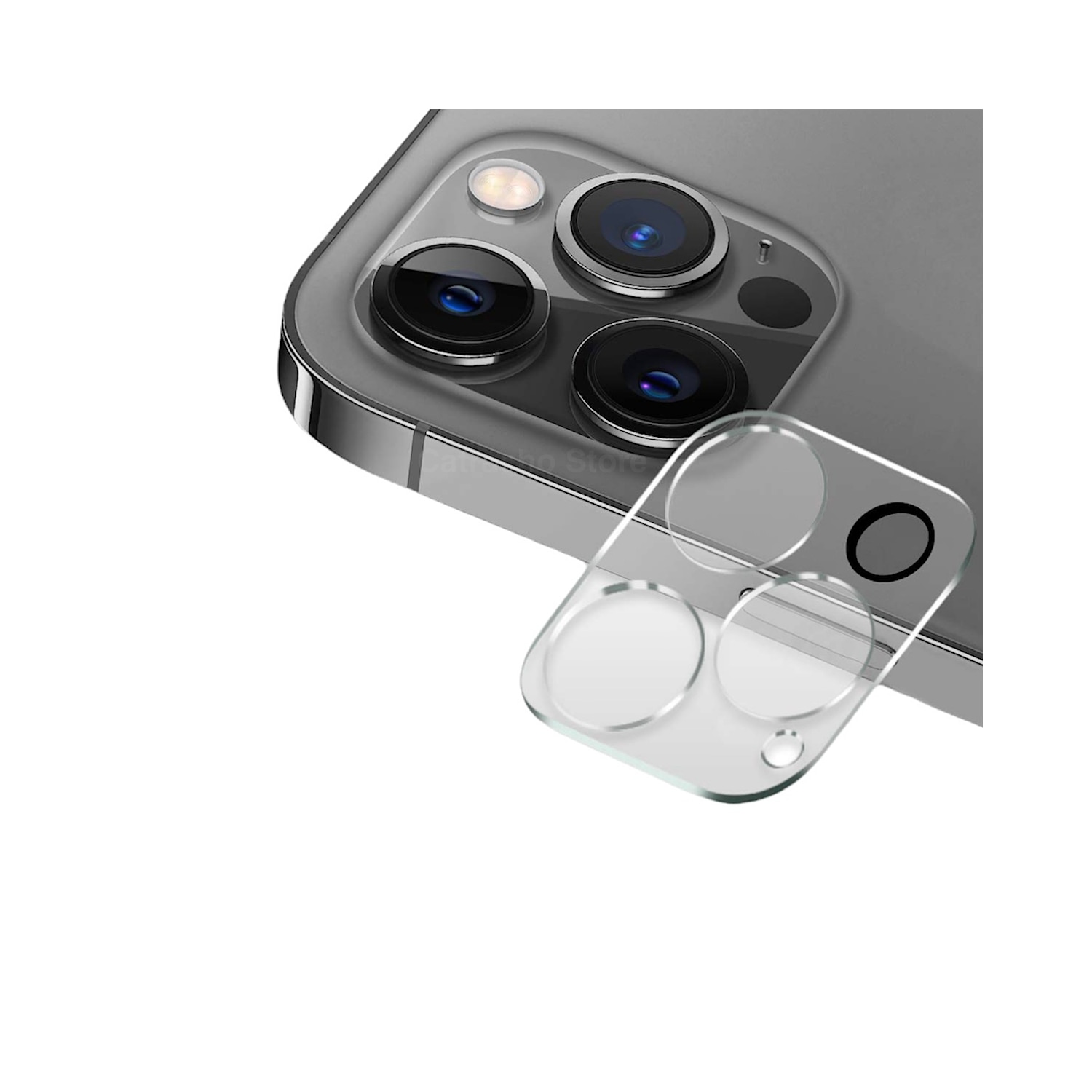 Lámina De Cristal De Cámara Para Iphone 14 Pro/14 Pro Max - Transparente - Venta Internacional. $690