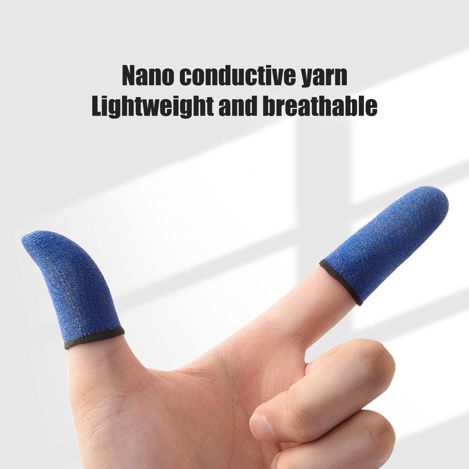 Foto 6 pulgar | Funda para Dedos 2 Piezas Fibra de Carbono Transpirable - Venta Internacional