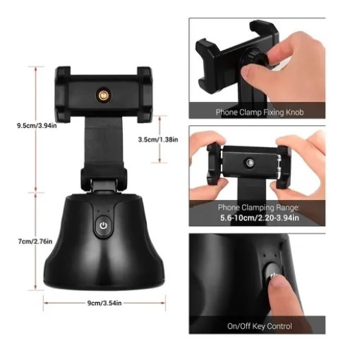 Foto 4 | Trípode de 360° con Seguimiento Facial Gimbal Selfie Stick - Venta Internacional