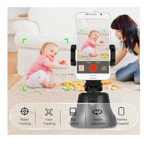 Foto 5 | Trípode de 360° con Seguimiento Facial Gimbal Selfie Stick - Venta Internacional