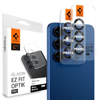 Foto 1 | Protector De Pantalla Para Lente De Cámara Spigen Glastar Ez Fit Galaxy S25+ - Venta Internacional.