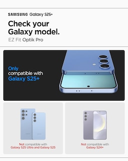 Foto 2 | Protector De Pantalla Para Lente De Cámara Spigen Glastar Ez Fit Galaxy S25+ - Venta Internacional.