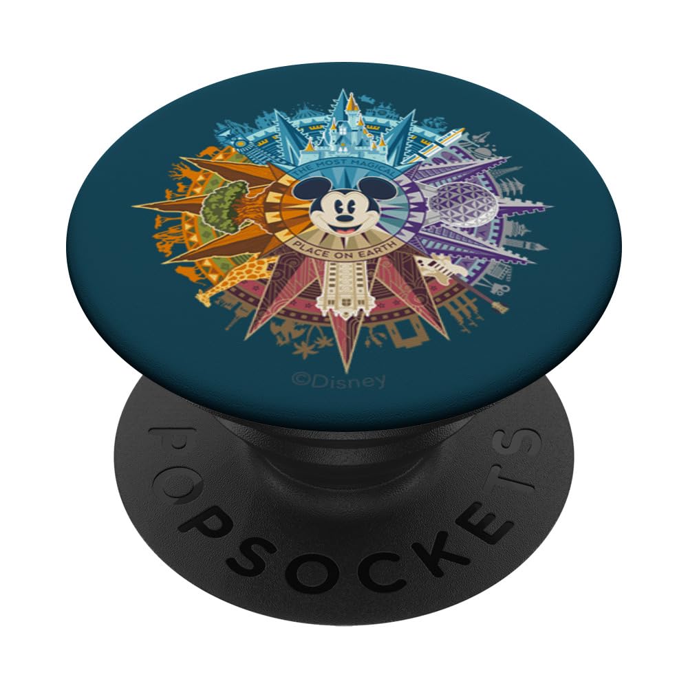 Phone Grip Mickey Mouse Del 50 Aniversario De Disney World - Venta Internacional.