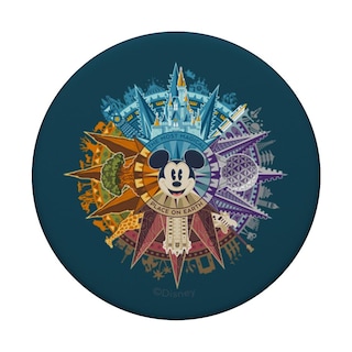 Foto 3 | Phone Grip Mickey Mouse Del 50 Aniversario De Disney World - Venta Internacional.