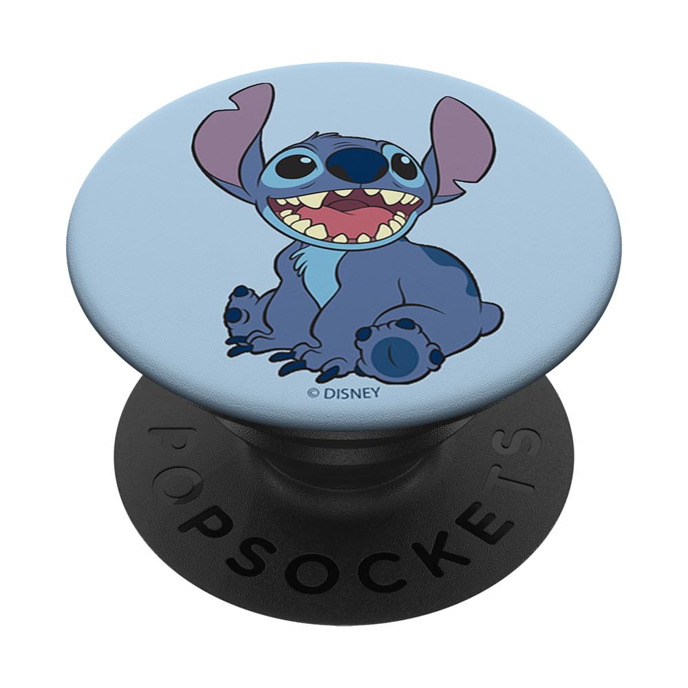 Popsockets Disney Lilo & Stitch, Puntada Simple, Popgrip Estándar - Venta Internacional.