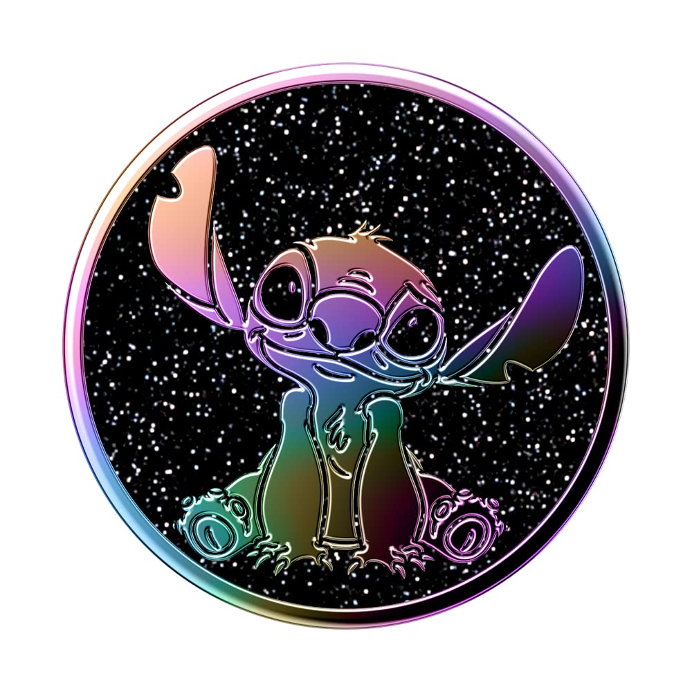 Foto 4 pulgar | Popsockets Con Agarre Para Teléfono Con Soporte, Diseño De Lilo Y Puntadas - Venta Internacional.