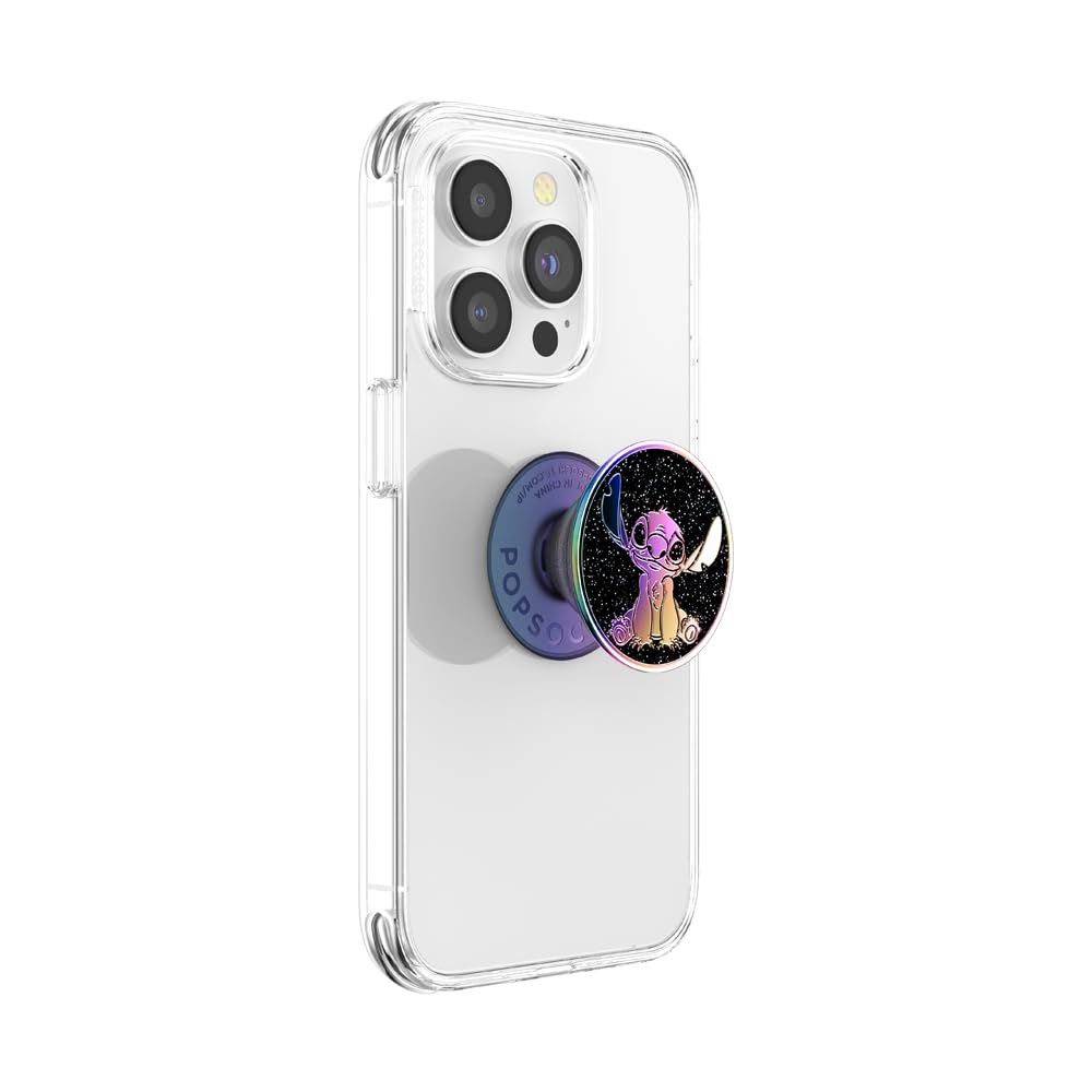 Foto 6 pulgar | Popsockets Con Agarre Para Teléfono Con Soporte, Diseño De Lilo Y Puntadas - Venta Internacional.