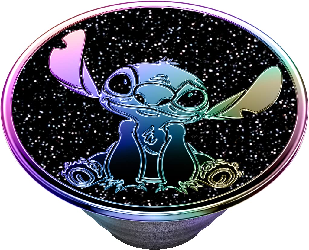 Foto 7 pulgar | Popsockets Con Agarre Para Teléfono Con Soporte, Diseño De Lilo Y Puntadas - Venta Internacional.