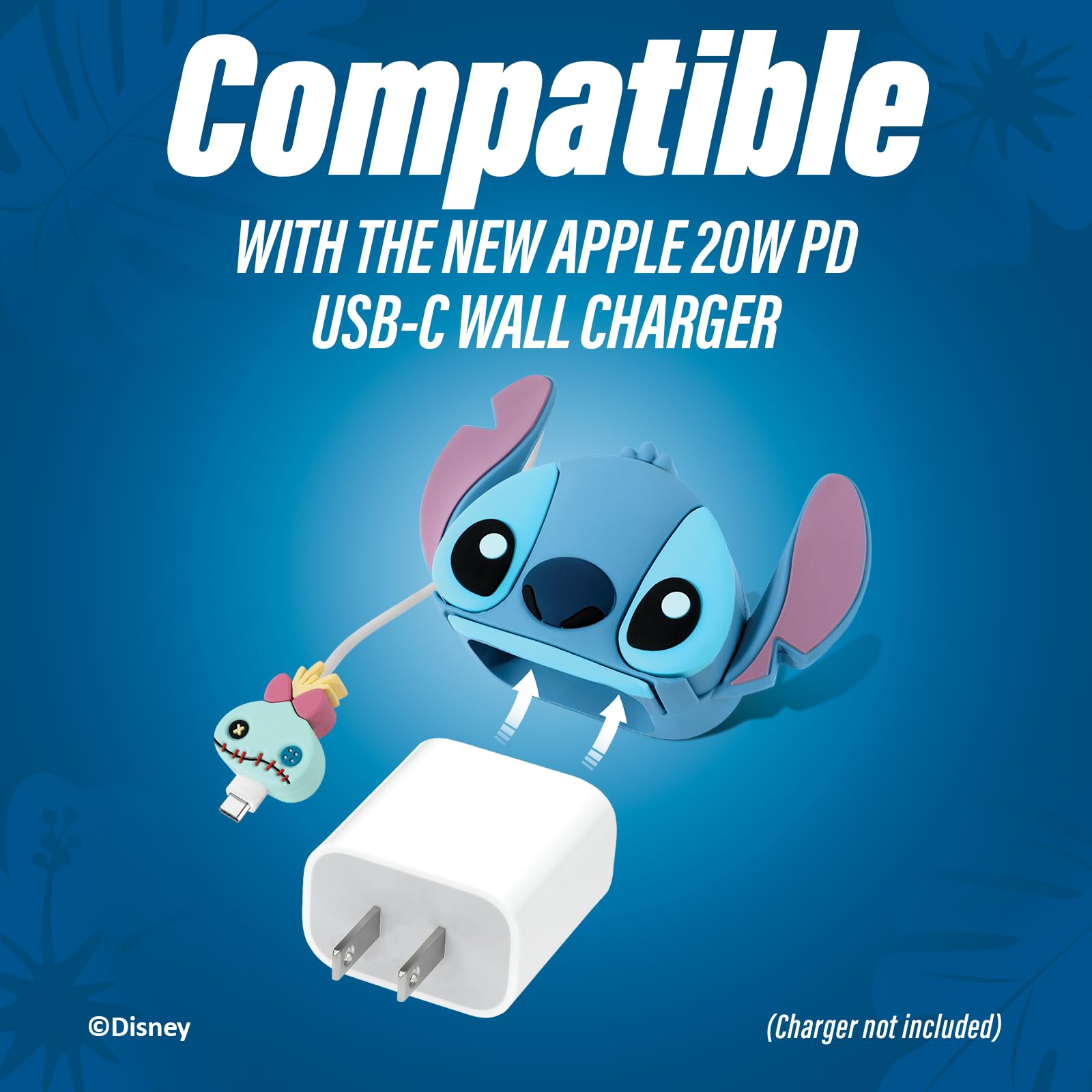 Foto 5 pulgar | Set de Funda de Cargador y Protector de Cable Ijoy Lilo & Stitch - Venta Internacional
