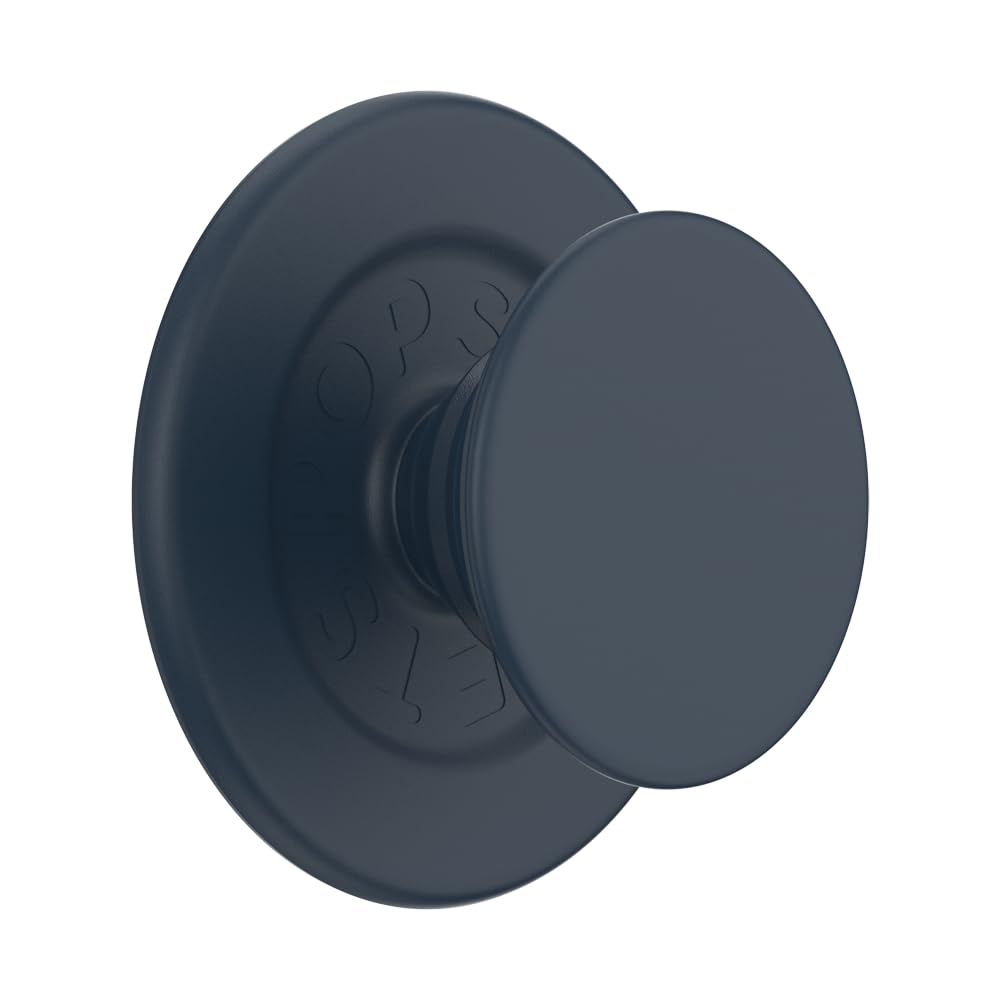 Foto 6 pulgar | Empuñadura Para Teléfono Popsockets Redonda, Suave Al Tacto, Azul Marino Con Magsafe - Venta Internacional.