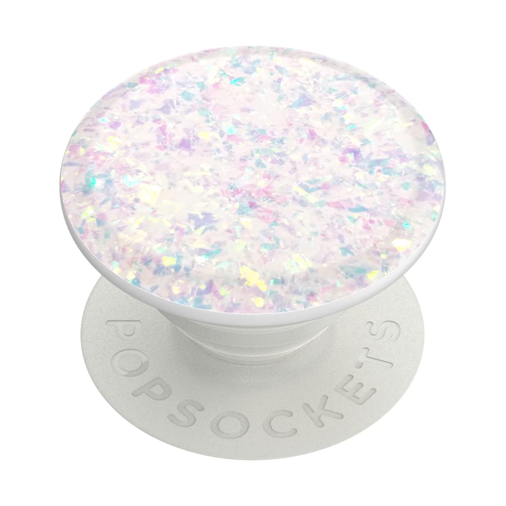 Foto 2 pulgar | Phone Grip Popsockets Con Soporte, Confeti, Color Blanco - Venta Internacional.