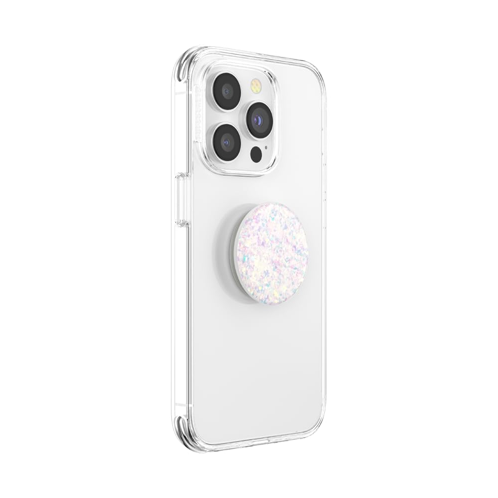 Foto 3 pulgar | Phone Grip Popsockets Con Soporte, Confeti, Color Blanco - Venta Internacional.