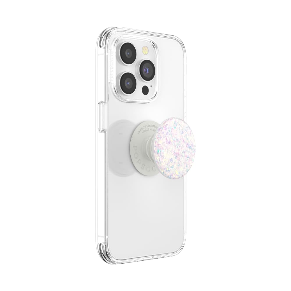 Foto 4 pulgar | Phone Grip Popsockets Con Soporte, Confeti, Color Blanco - Venta Internacional.
