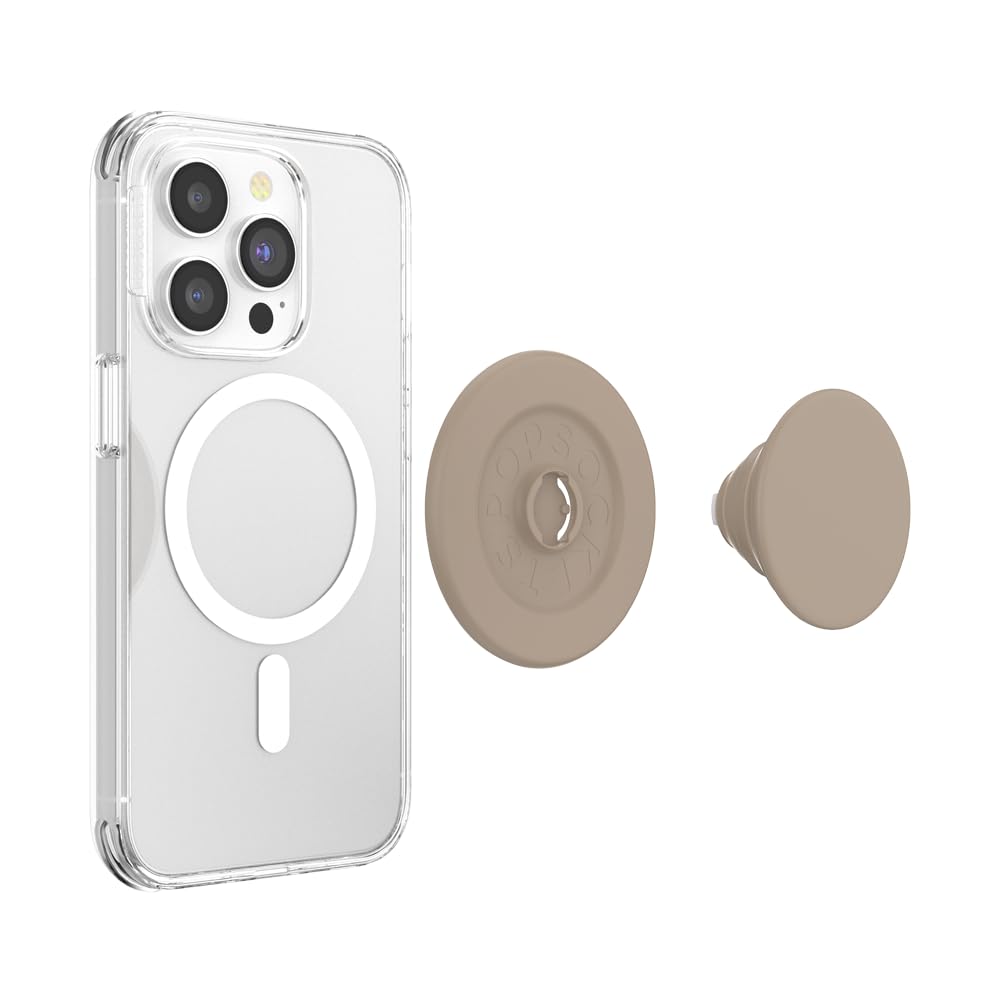 Foto 4 pulgar | Soporte Para Teléfono Popsockets Redondo, Compatible Con Magsafe Latte - Venta Internacional.