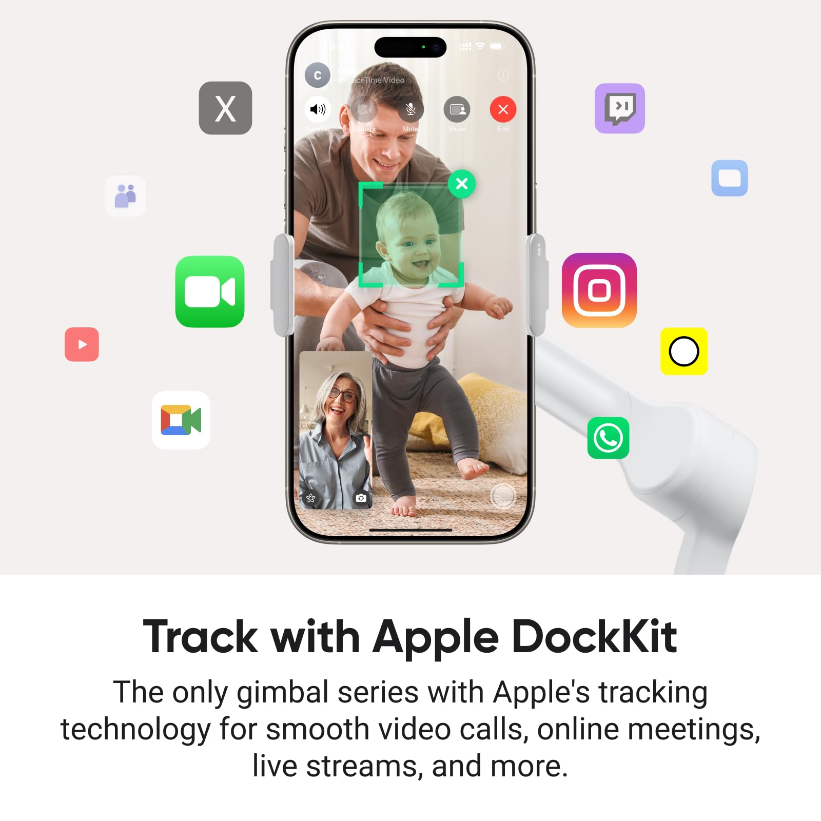 Foto 4 pulgar | Gimbal Para Teléfono Insta360 Flow 2 Pro White Con Aplicaciones Ios Ai Track - Venta Internacional.