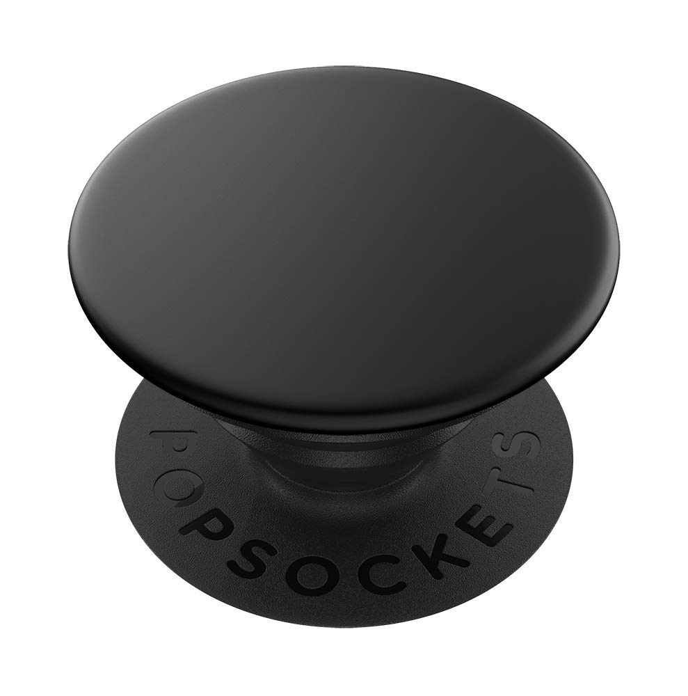 Foto 2 pulgar | Empuñadura Para Teléfono Con Soporte Popsockets De Aluminio Negro - Venta Internacional.
