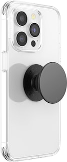 Foto 3 | Empuñadura Para Teléfono Con Soporte Popsockets De Aluminio Negro - Venta Internacional.