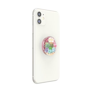 Foto 4 | Phone Grip Popsockets, Diseño De Terrario Pokémon Bulbasaur - Venta Internacional.