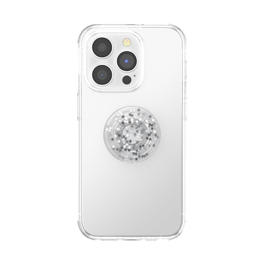 Foto 4 pulgar | Agarre Para Teléfono Popsockets Glitter Star Fire Con Soporte - Venta Internacional.