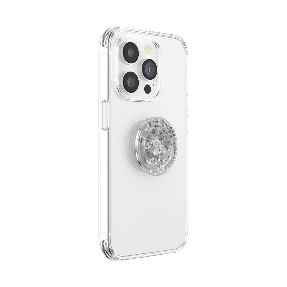 Foto 5 pulgar | Agarre Para Teléfono Popsockets Glitter Star Fire Con Soporte - Venta Internacional.