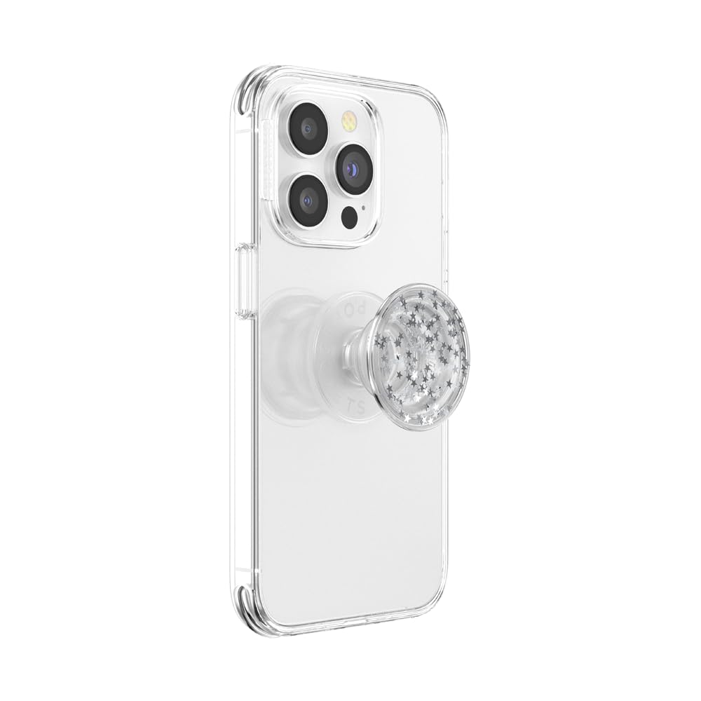 Foto 6 pulgar | Agarre Para Teléfono Popsockets Glitter Star Fire Con Soporte - Venta Internacional.