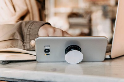 Foto 2 | Phone Grip Popsockets A Base De Plantas Con Soporte Transparente - Venta Internacional.