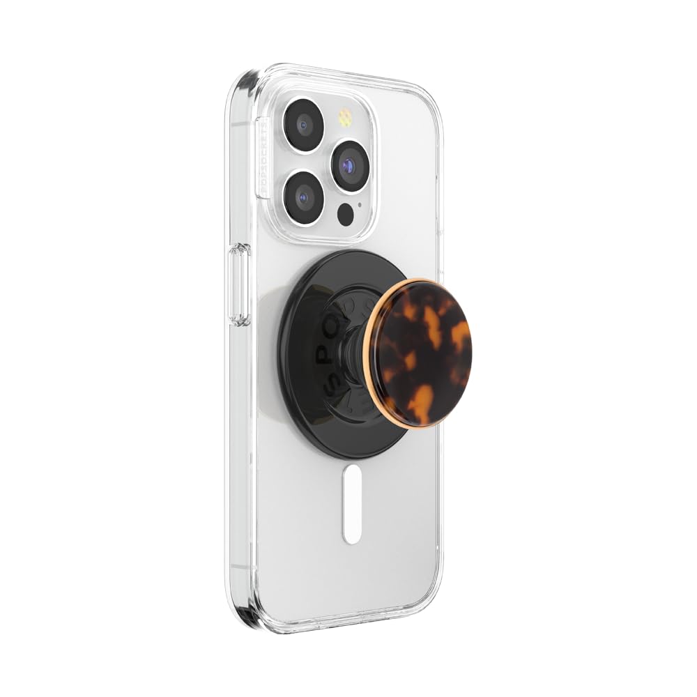 Foto 2 pulgar | Empuñadura De Teléfono Popsockets Redonda Compatibles Con Magsafe - Tortoise - Venta Internacional.