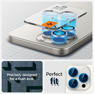 Foto 5 | Protector De Pantalla Para Lente De Cámara Spigen Glastr Ez Fit Optik Pro - Venta Internacional.