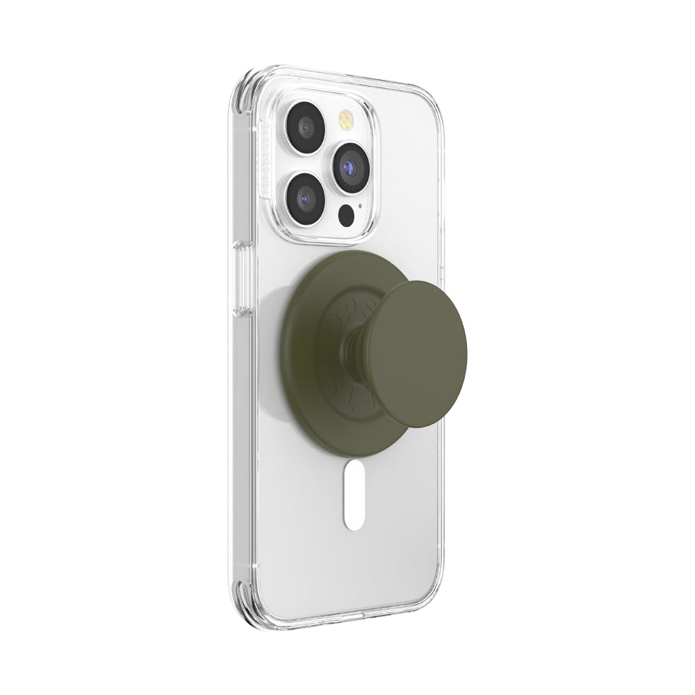 Empuñadura De Teléfono Popsockets Redonda Compatible Con Magsafe Soft Touch - Venta Internacional.
