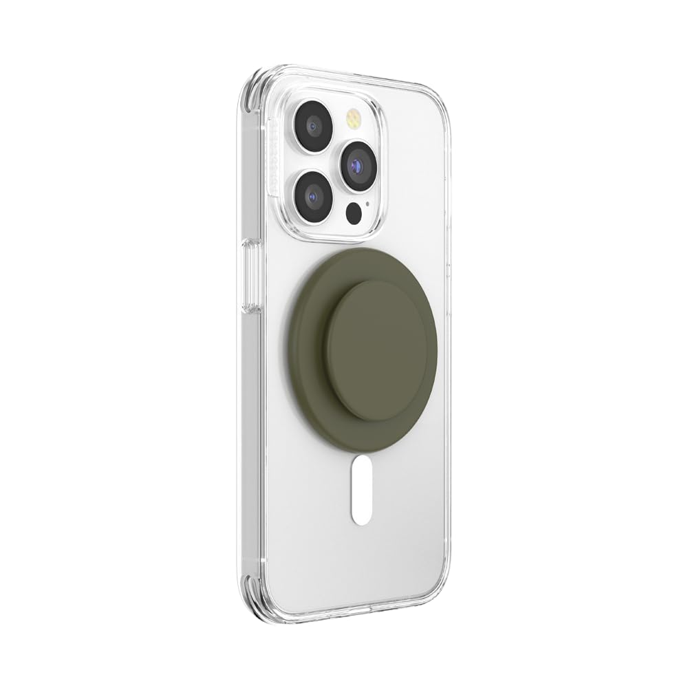 Foto 3 pulgar | Empuñadura De Teléfono Popsockets Redonda Compatible Con Magsafe Soft Touch - Venta Internacional.