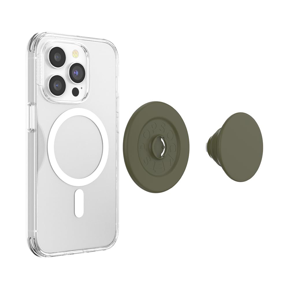 Foto 4 pulgar | Empuñadura De Teléfono Popsockets Redonda Compatible Con Magsafe Soft Touch - Venta Internacional.