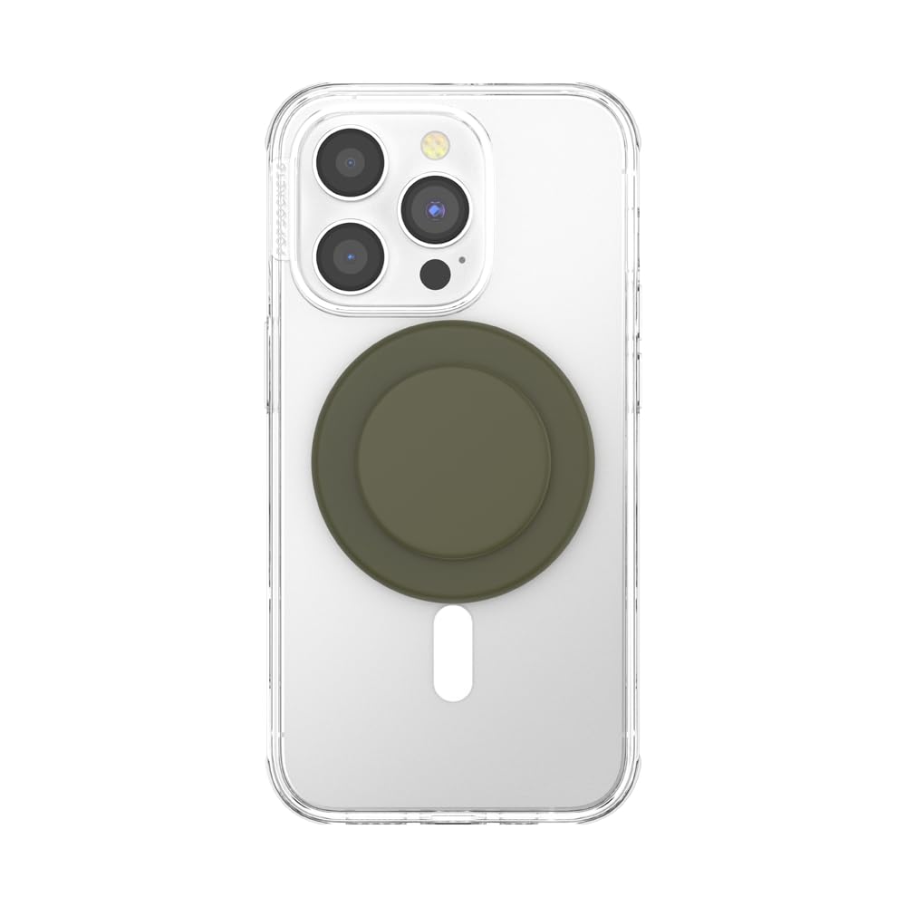 Foto 5 pulgar | Empuñadura De Teléfono Popsockets Redonda Compatible Con Magsafe Soft Touch - Venta Internacional.