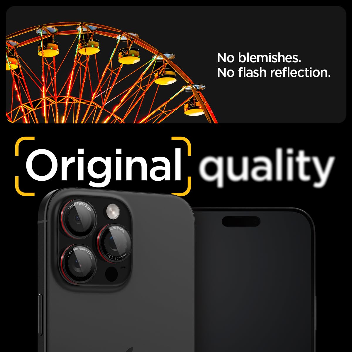 Foto 6 pulgar | Protector De Pantalla Para Lente De Cámara Spigen Glastr Ez Fit Optik Pro - Venta Internacional.