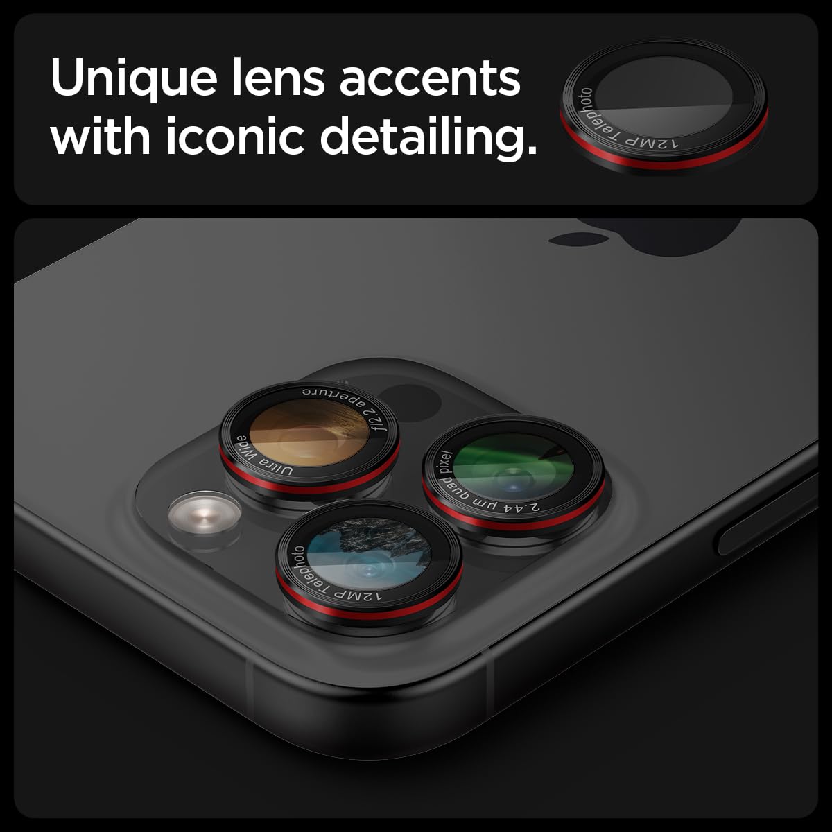 Foto 8 pulgar | Protector De Pantalla Para Lente De Cámara Spigen Glastr Ez Fit Optik Pro - Venta Internacional.