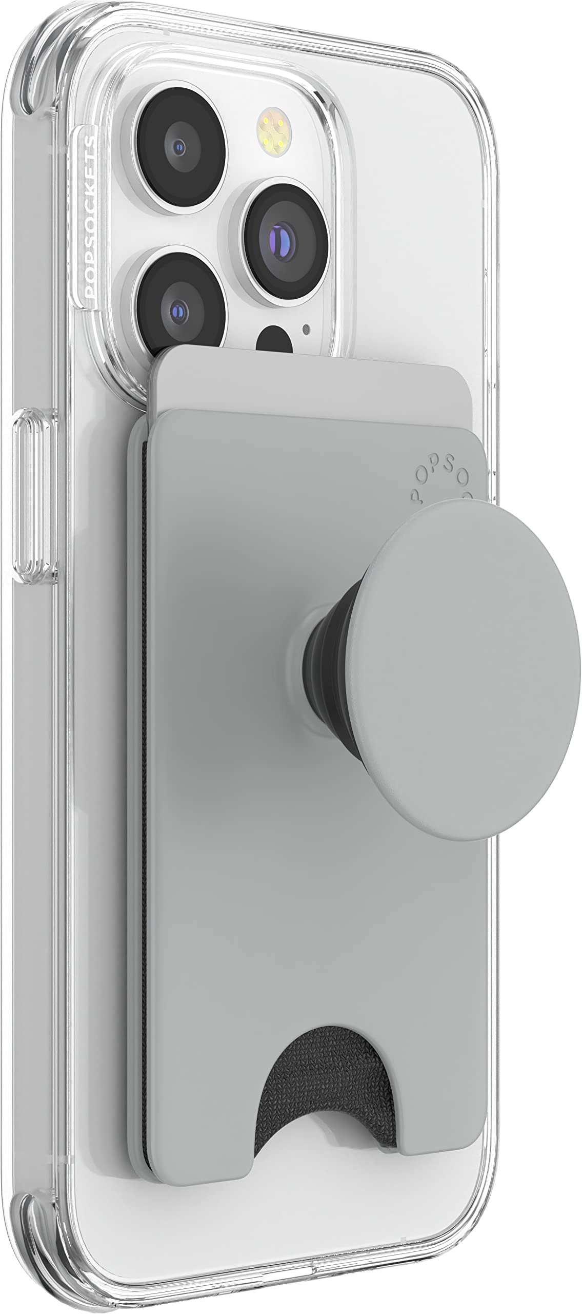 Foto 4 | Cartera Para Teléfono Popsockets Tech Grey Con Empuñadura Expandible - Venta Internacional.