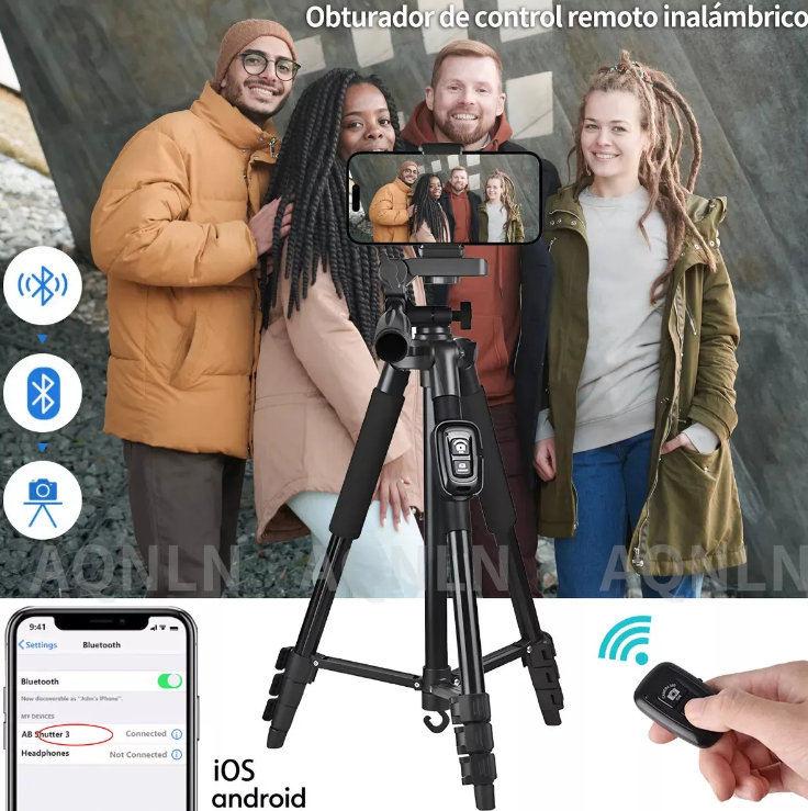 Foto 5 pulgar | Trípode Para Celular Cámara Xtellar Con Control Modelo Jeypig