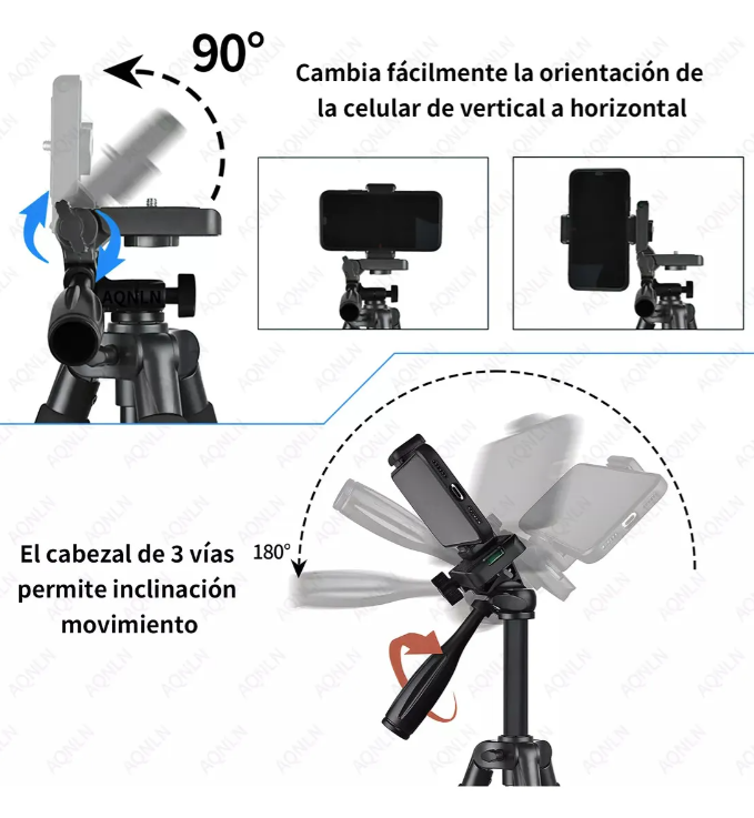 Foto 5 | Trípode Para Celular Cámara Xtellar Con Control Modelo Jeypig