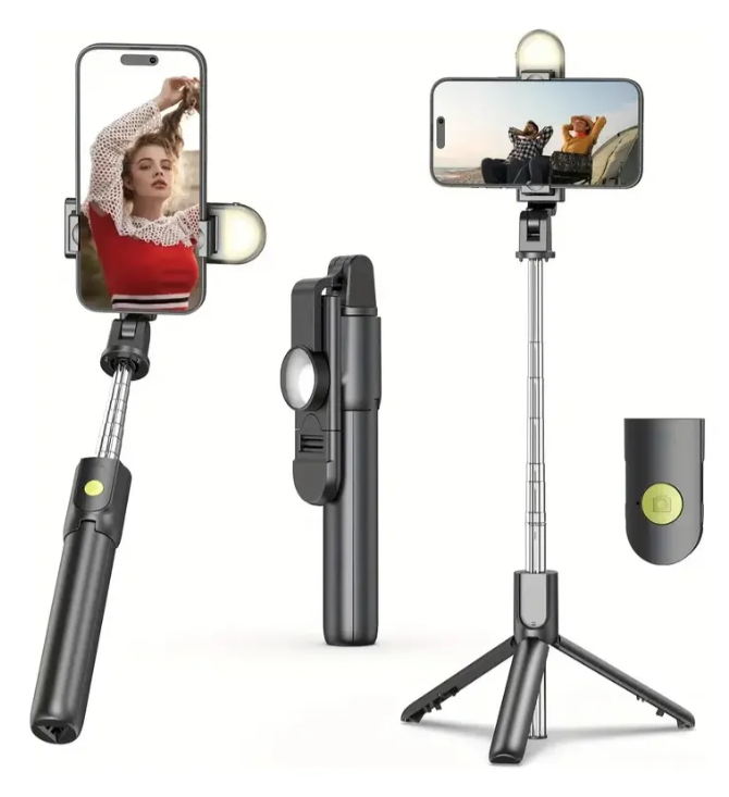 Foto 2 pulgar | Selfie Stick Con Luz Xtellar