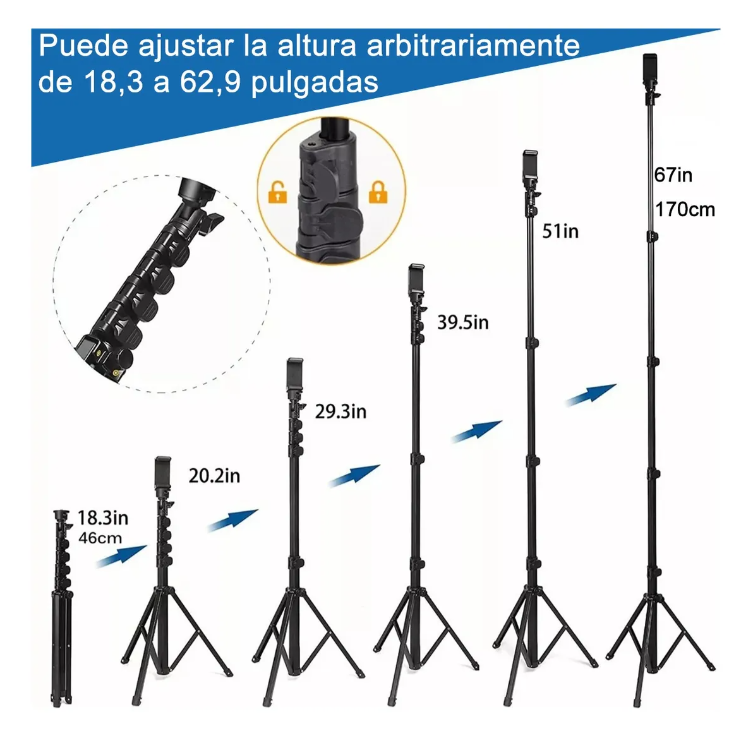 Foto 4 pulgar | Trípode Selfie Stick Xtellar Bluetooth