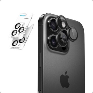Foto 1 | Protector De Lente De Cámara Anker Shieldx Glass, Paquete De 2 Unidades Para Iphone 15 Pro/15 Pro Max - Venta Inter