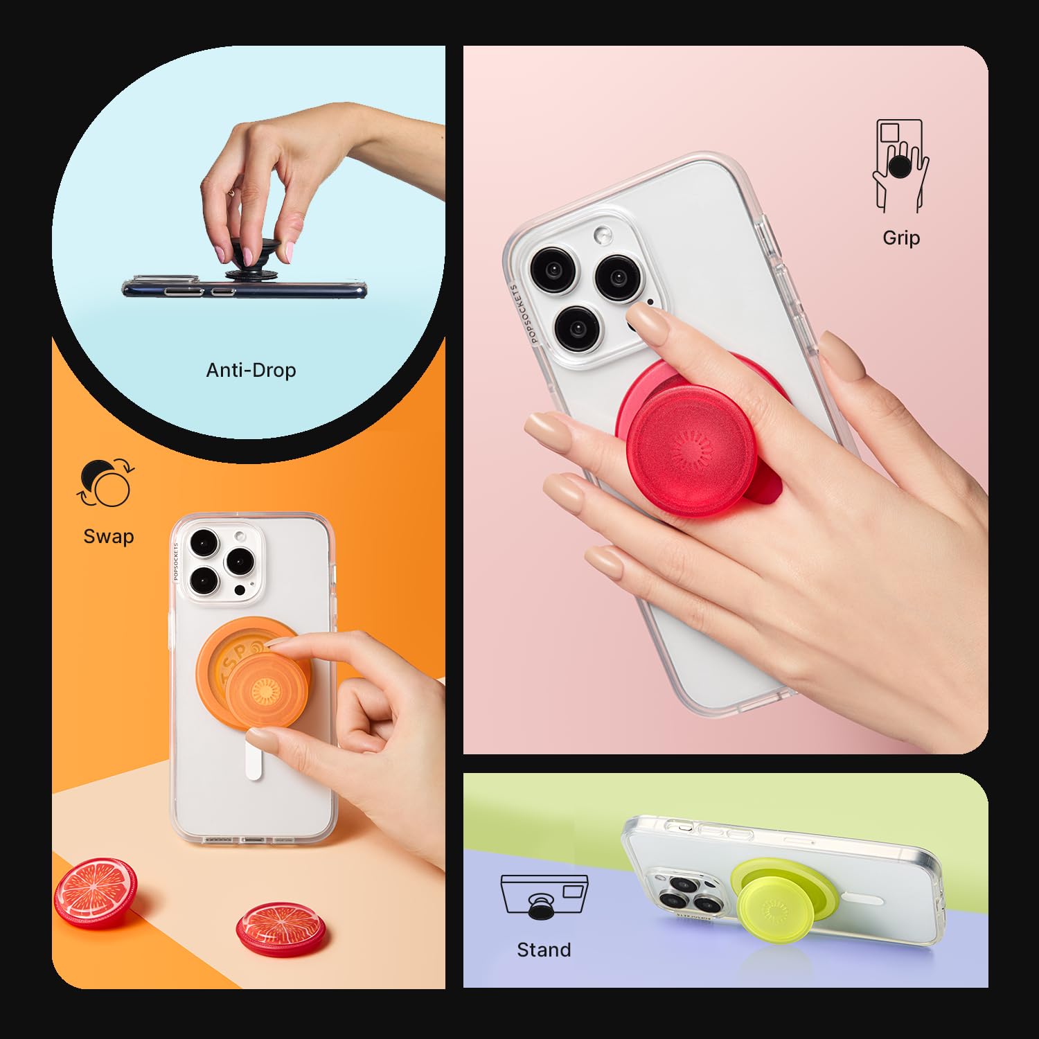 Foto 8 pulgar | Popsockets Con Agarre Para Teléfono Con Soporte Que Se Expande Hacia El Bosque - Venta Internacional.