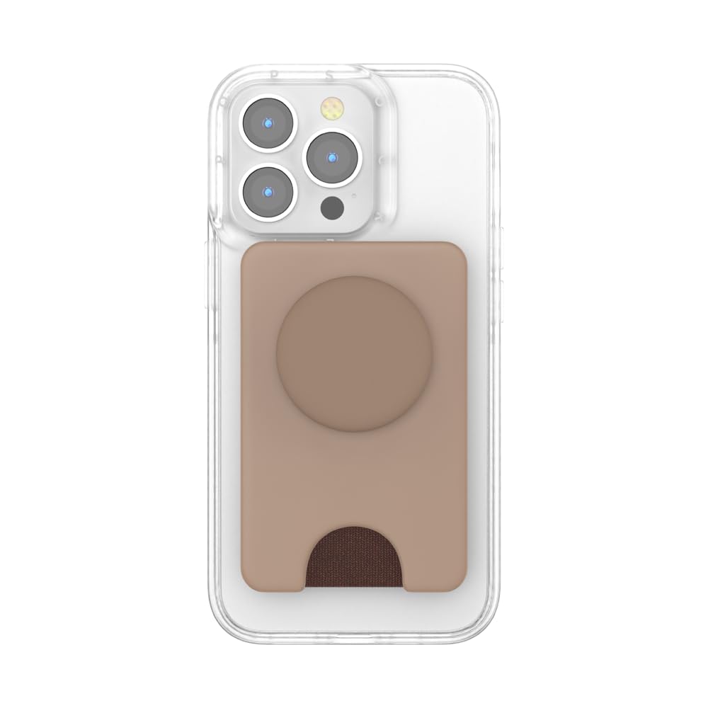 Foto 3 pulgar | Cartera Para Teléfono Popsockets Latte Con Empuñadura Expandible Y Tarjetero - Venta Internacional.