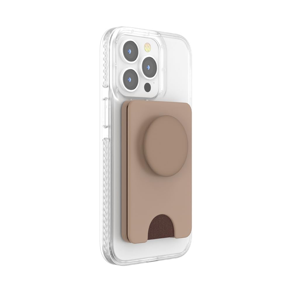 Foto 5 pulgar | Cartera Para Teléfono Popsockets Latte Con Empuñadura Expandible Y Tarjetero - Venta Internacional.