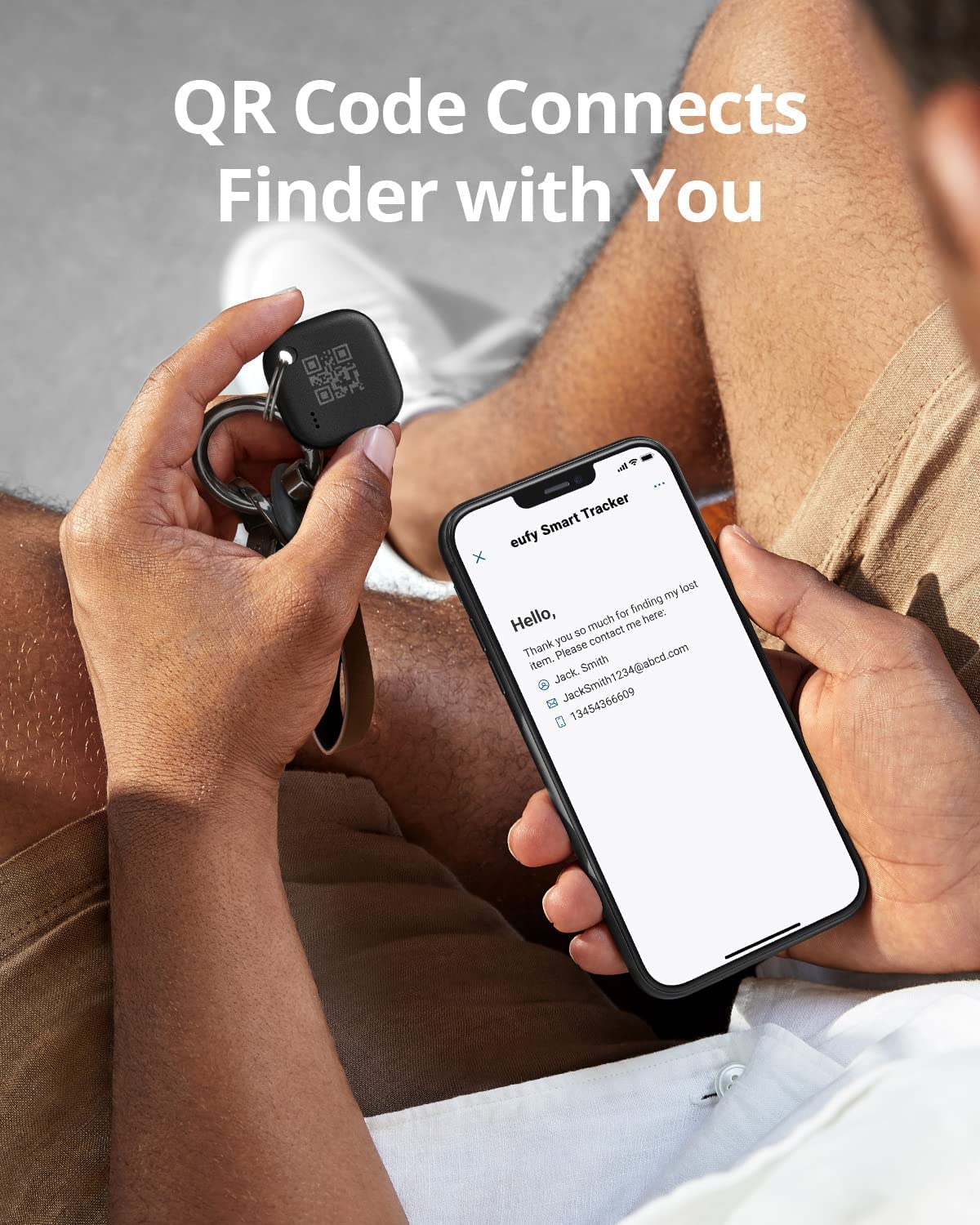 Foto 8 pulgar | Smart Tracker Eufy Security Smarttrack Link, Paquete De 2, Negro - Venta Internacional.