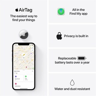Foto 6 | Airtag Apple 4 Piezas-Venta Internacional